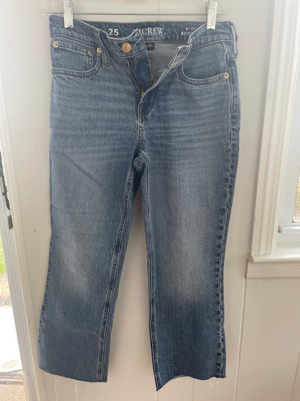 J. Crew Women's Medium Wash Bootcut Jeans